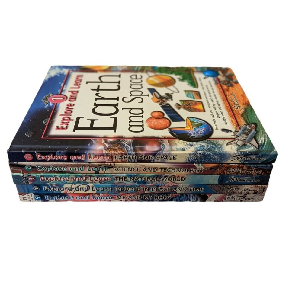 Explore and Learn Books Southwestern Volumes 1-5 Homeschool Learning - Science